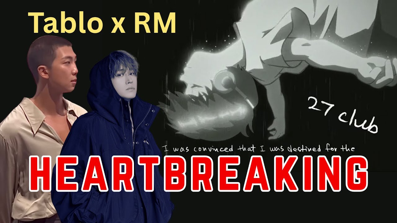Reaction | TABLO X RM ‘Stop the Rain’   💔 (Lyric Analysis)