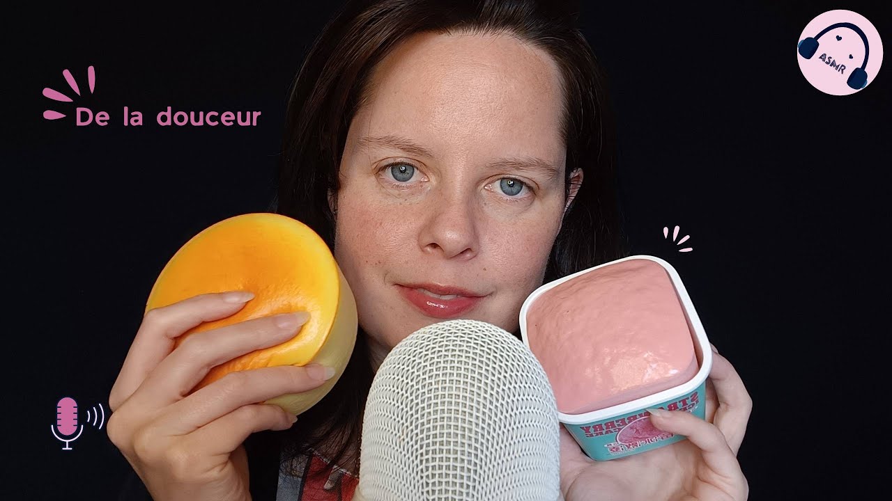 ASMR | Satisfying squishy time avec le blue yéti 😴