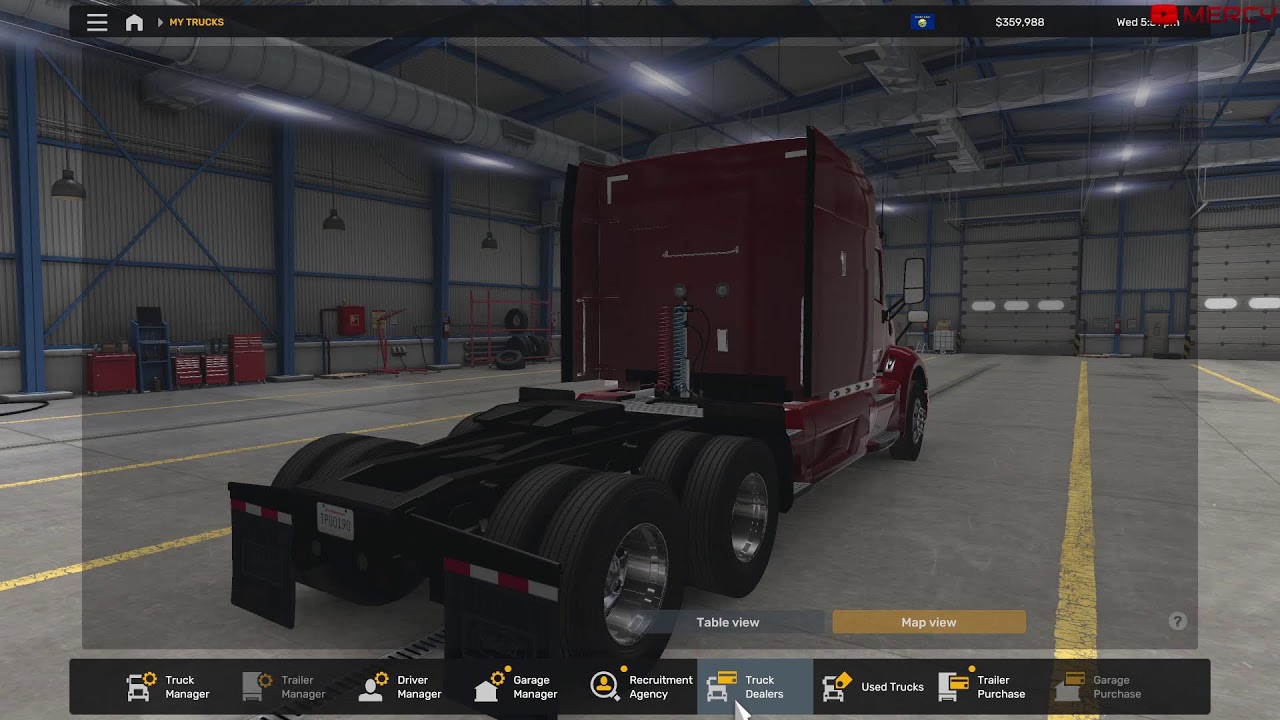 Logitech G29 Gameplay | American Truck Simulator