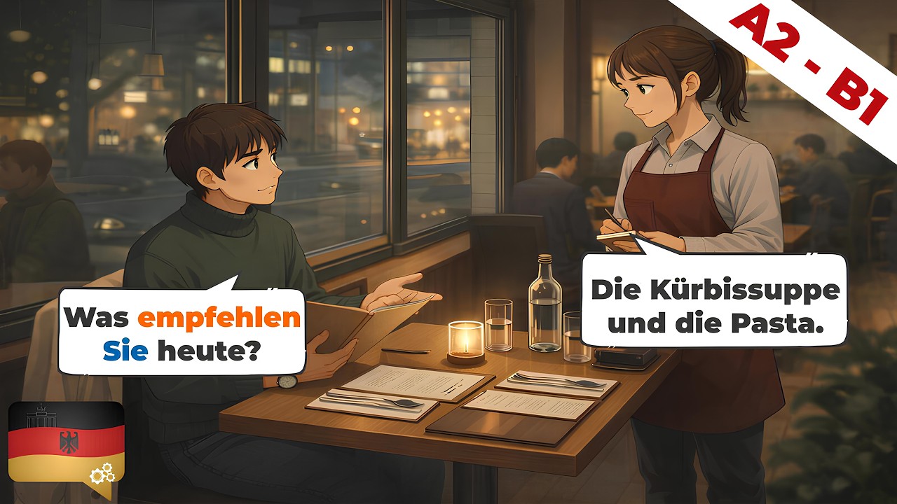 Deutsch Dialogen (A2-B1) | Deutsch lernen durch Hören | Wortschatz & Geschichten