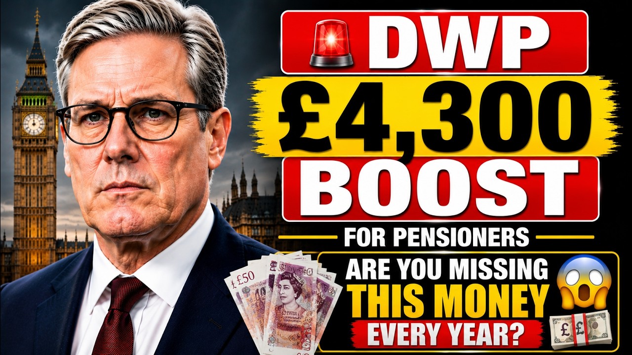 🚨 Надбавка от DWP в размере &pound;4300 для пенсионеров &mdash; возможно, вы ежегодно упускаете эти деньги?