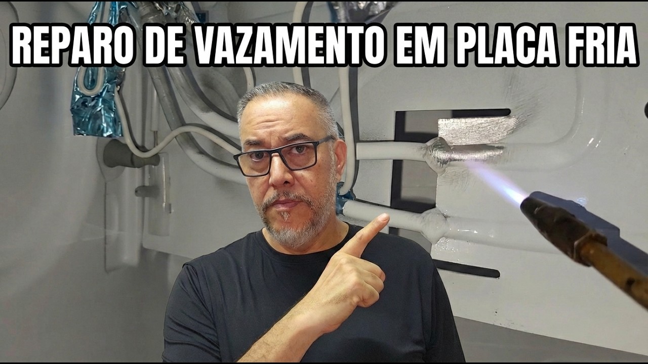 ❄️🔧 Reparo de vazamento em Electrolux DC35A, Passo a passo.