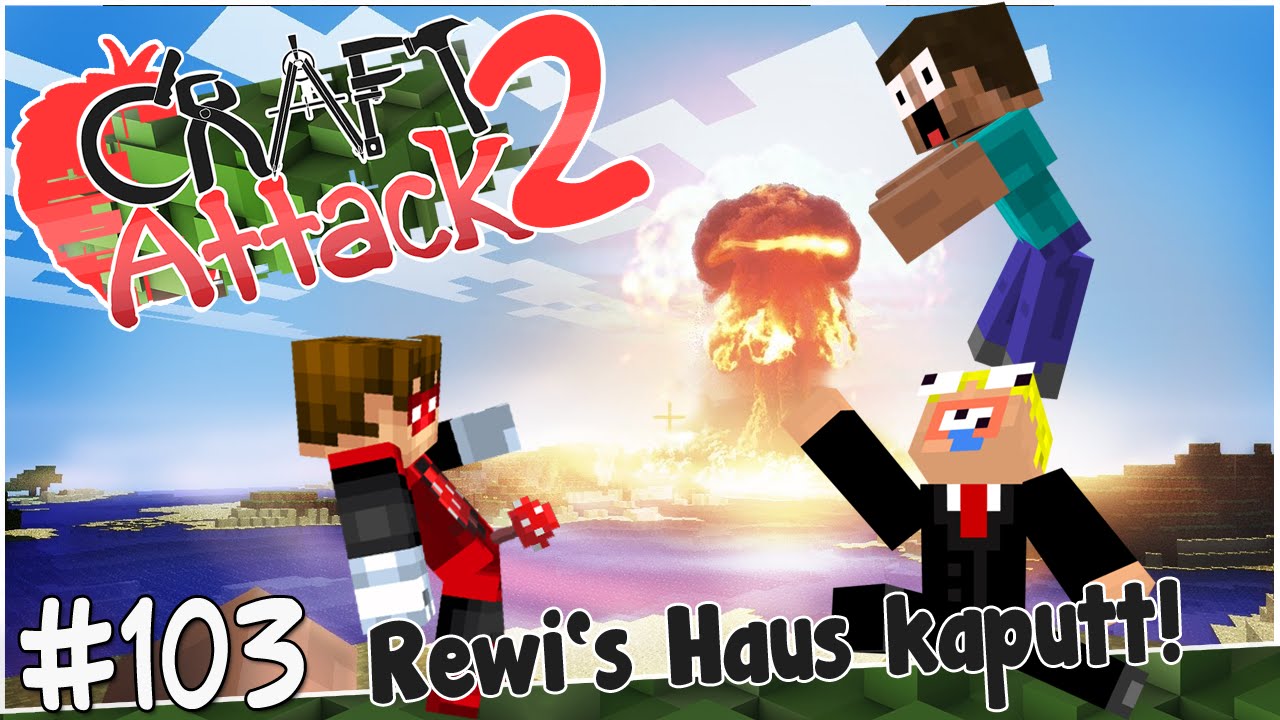 Rewi's Haus SPRENGEN! - Craft Attack #103 mit Rewi & Rotpilz | Earliboy