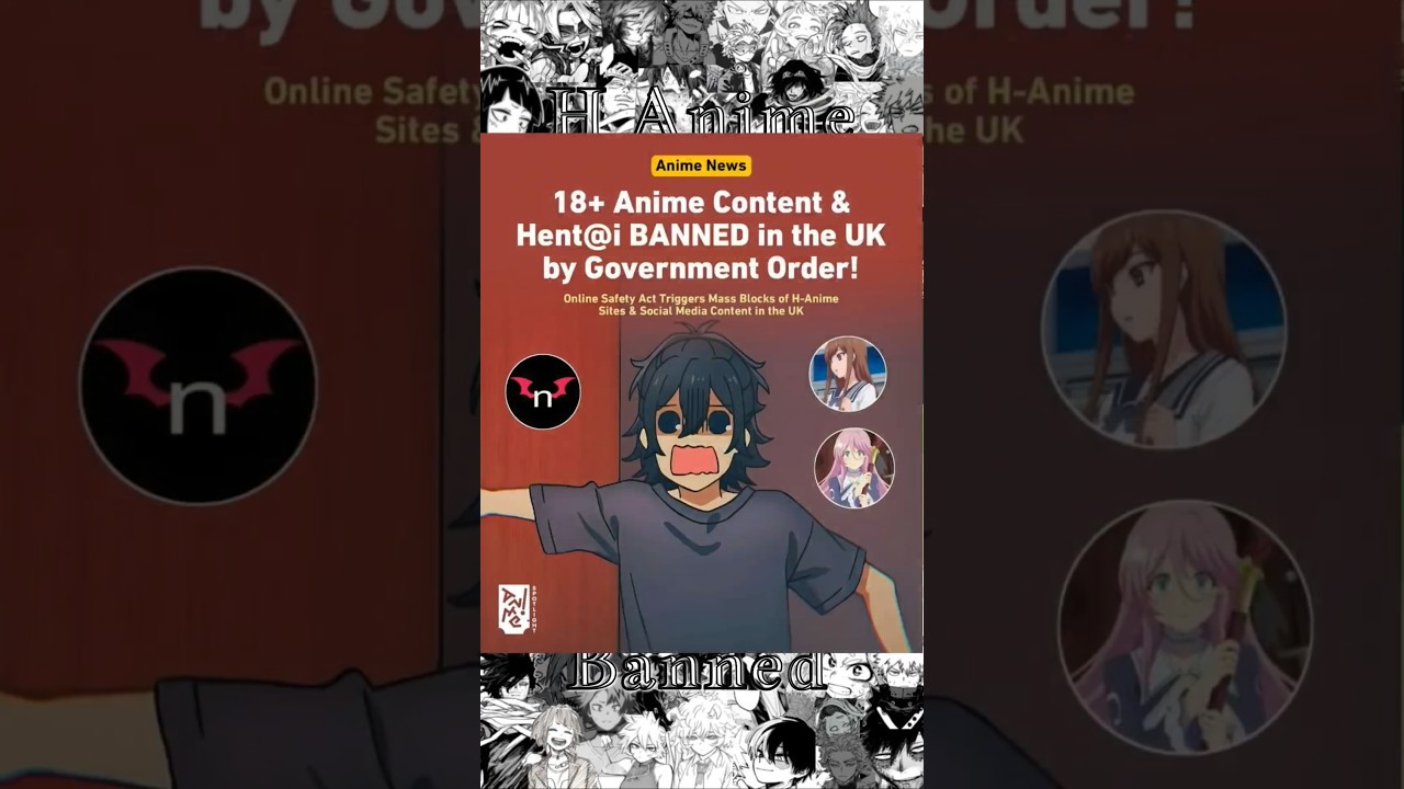 UK government ban 18+anime(hen@tai)🤧