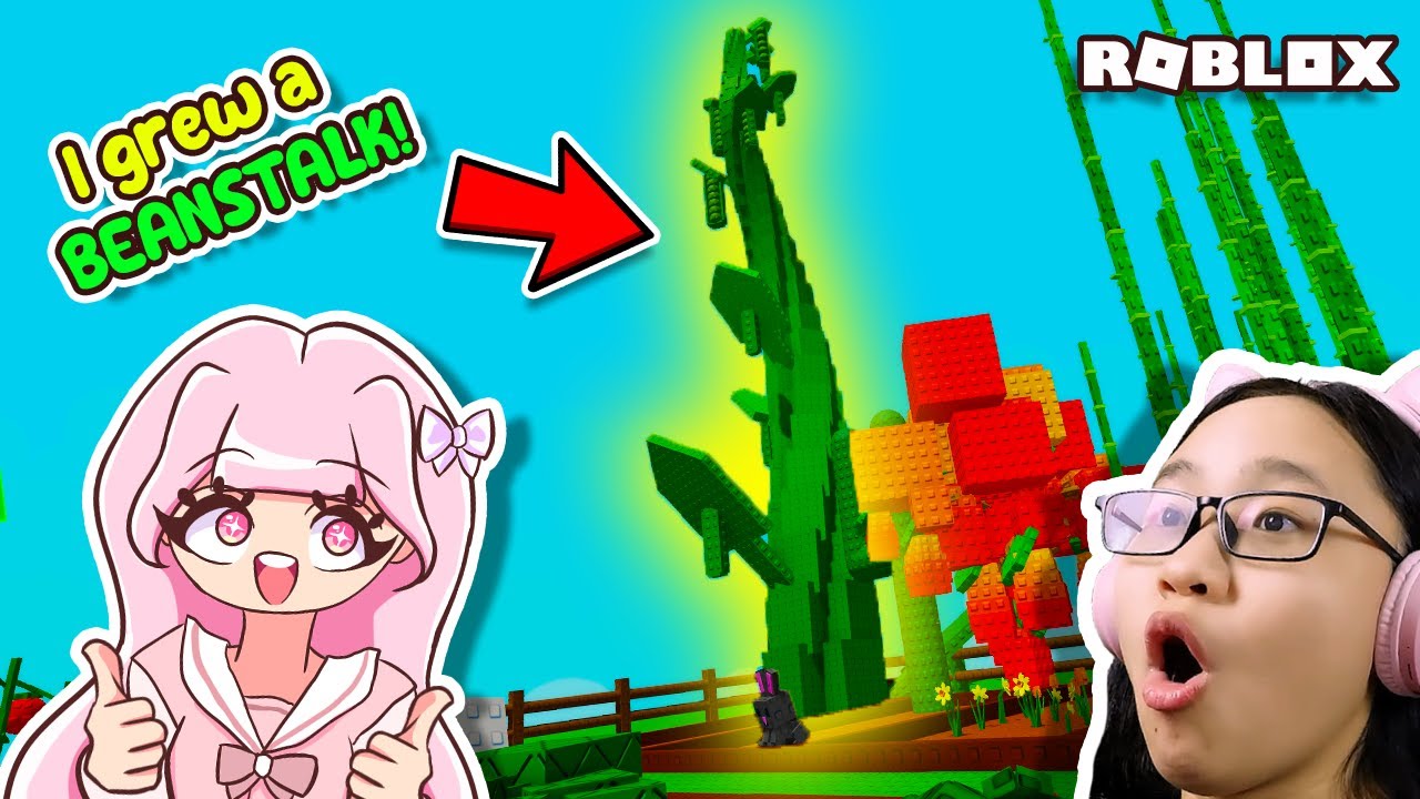 I grew a BEANSTALK in Grow a Garden! | Roblox | Grow a Garden