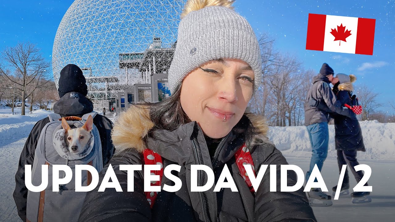 INVERNO em MONTREAL com o namorado ❤️ Festival, patins no gelo, restaurante, Costco // EP07(2023) 🇨🇦