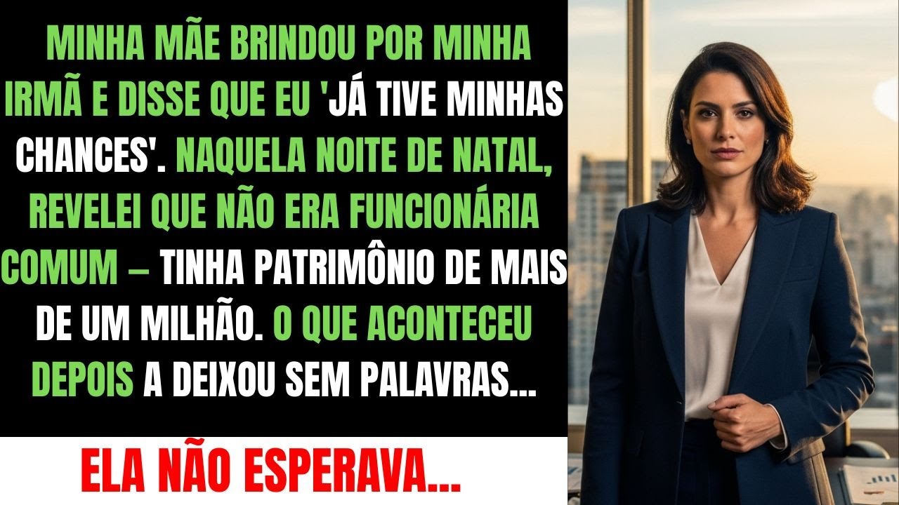 Na Ceia de Natal, Minha Mãe Brindou Pela Minha Irmã — E Disse Que Eu “Já Tive Minhas Chances”