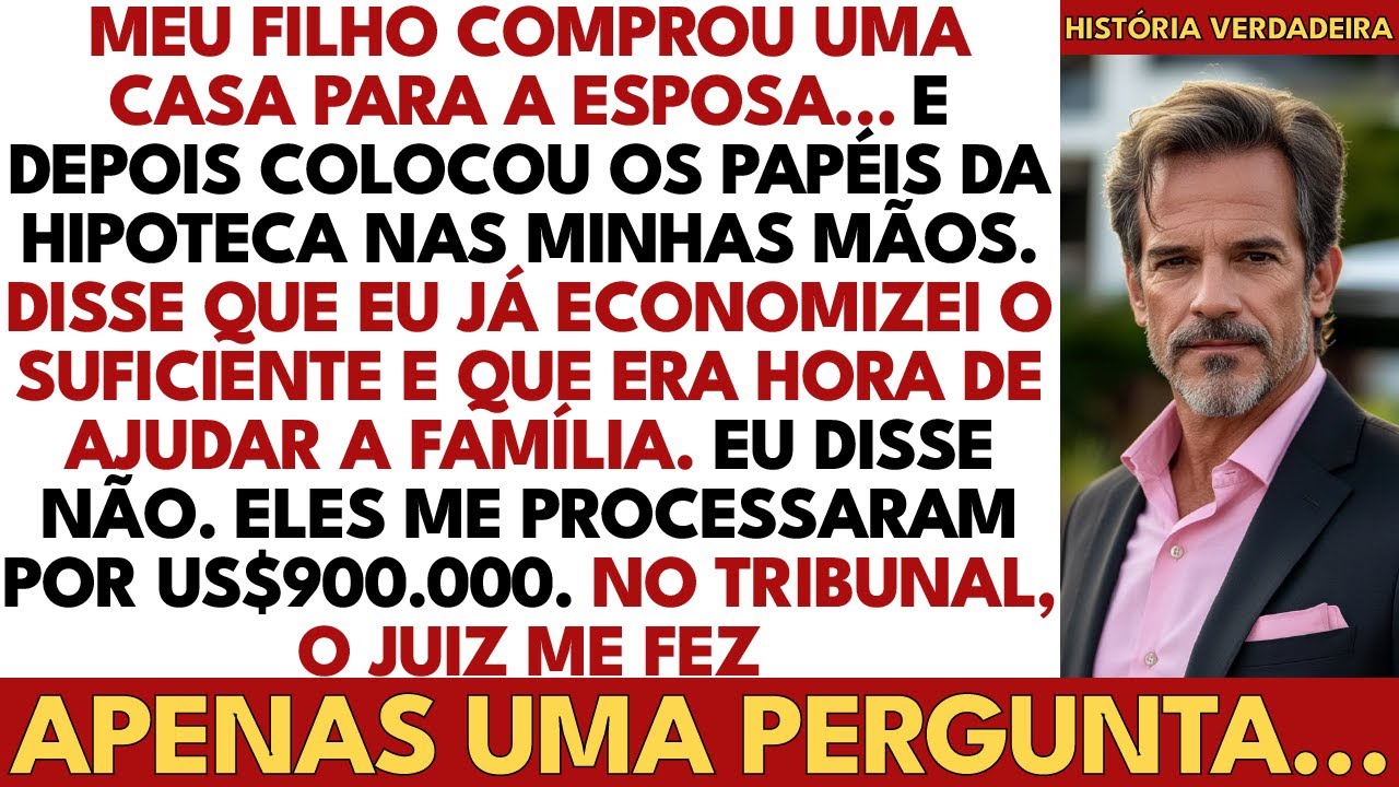 Meu Filho Exigiu Que Eu Pagasse A Hipoteca Da Esposa. Ao Recusar, Eles Me Processaram Por US$900.000
