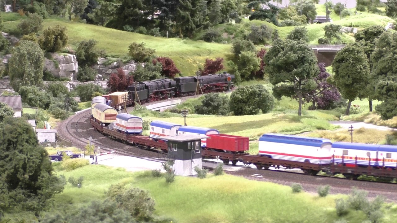 Mittelstadt-TV - Modellbundesbahn Teil 4 - Der Zugverkehr auf den Strecken um Ottbergen herum