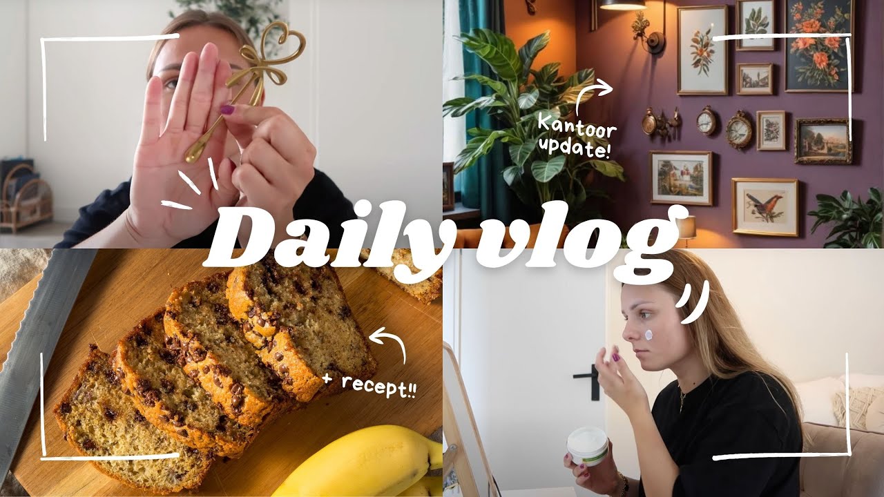DAILY VLOG | Bananenbrood recept, Shein shoplog & cozy avondje ☕️