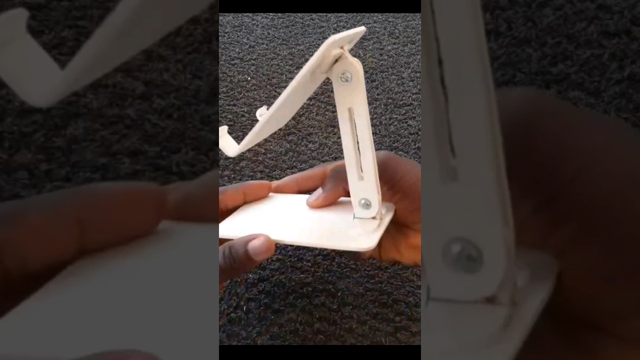 DIY Mobile stand using PVC pipe