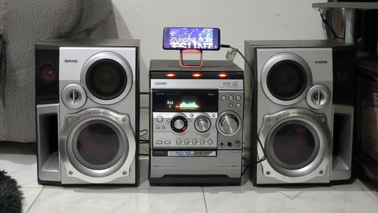 PRUEBA DE SONIDO AIWA NSX R90