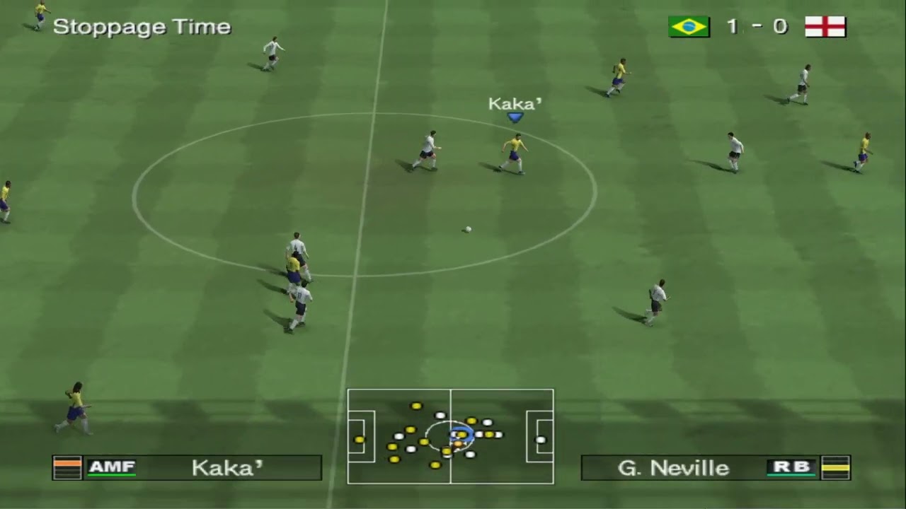 PES 6 | Brazil vs England PS2