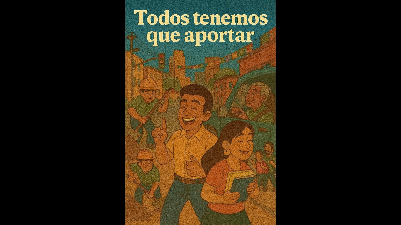 todos tenemos que aportar canción playful pop.