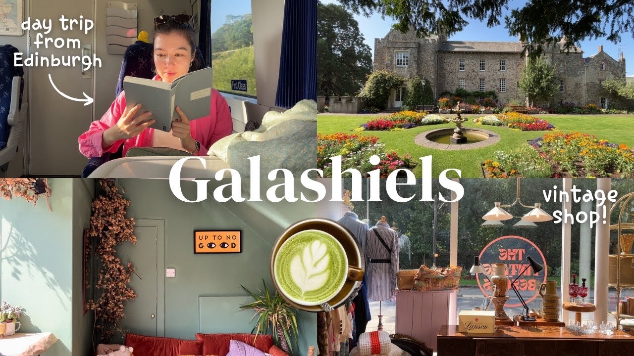 Day Trip to Galashiels from Edinburgh | cosy coffee shop and vintage shopping