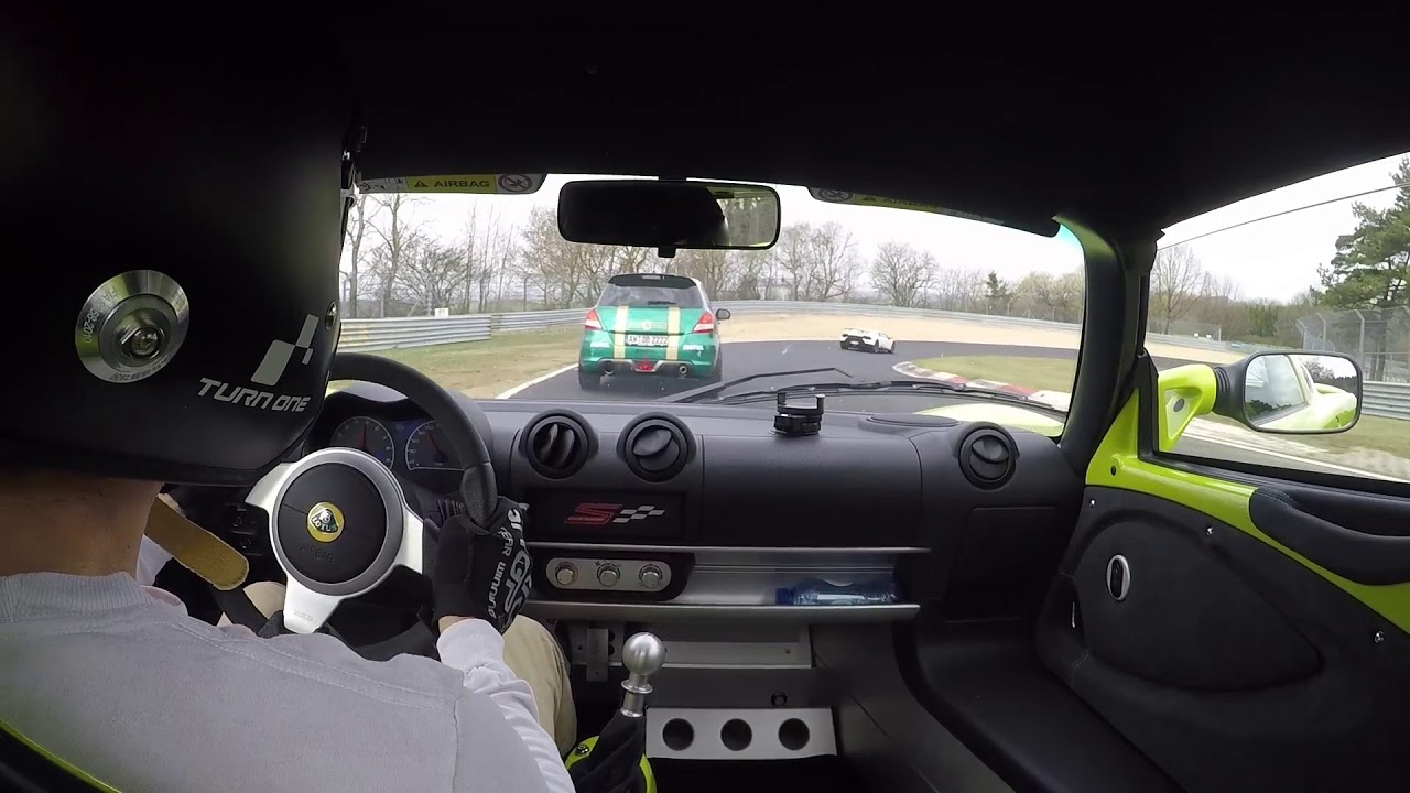 Nurburgring 08-04-2018 my ELISE vs HURACAN PERFORMANTE !!!