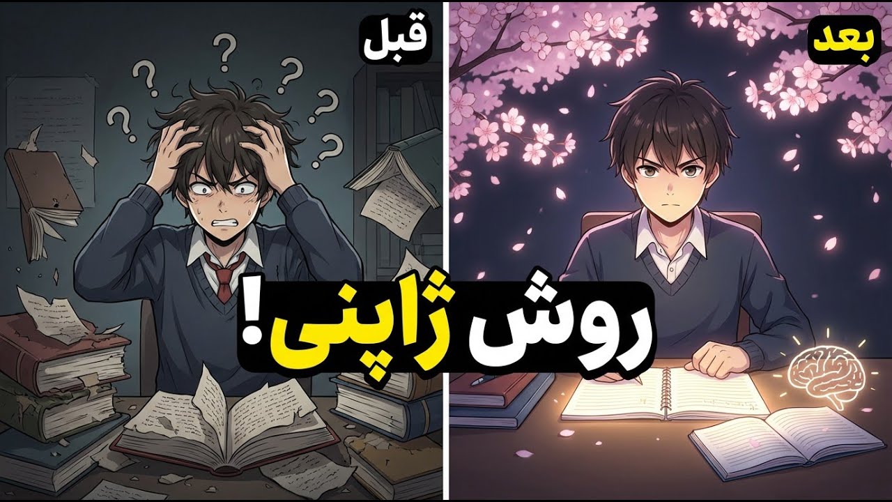 دانش آموزای ژاپنی چجوری درس میخونن که همه چیز یادشون میمونه