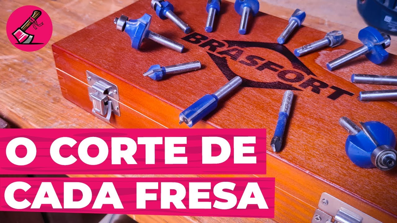 Testamos FRESAS DE TUPIA da Brasfort e mostramos CADA CORTE!