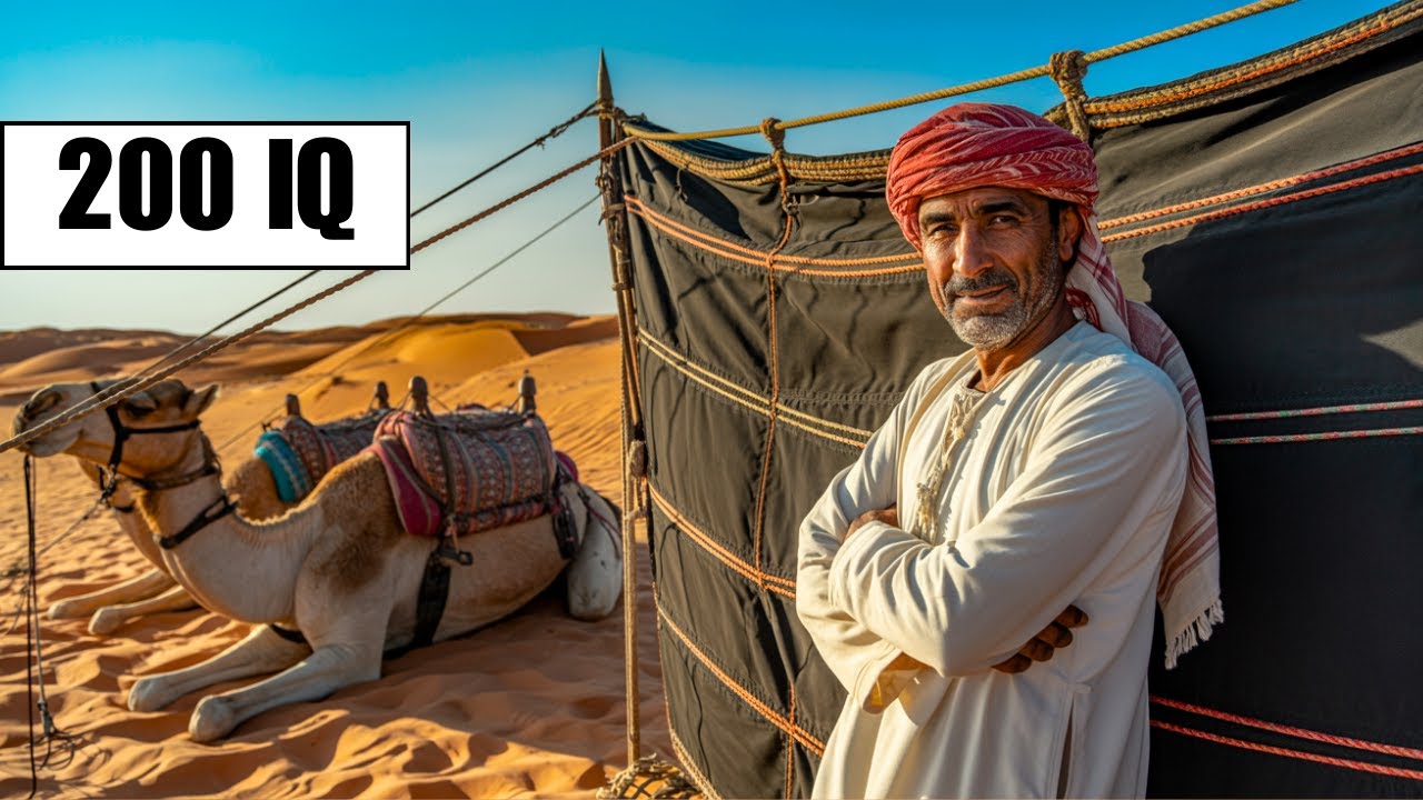 How Bedouins Built Tents That Could Withstand the Desert Winds