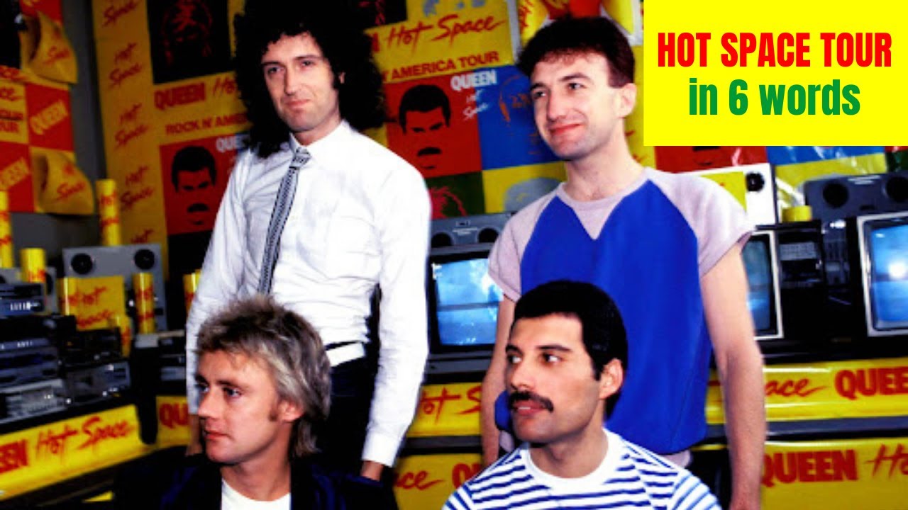 HOT SPACE TOUR: a 40 years celebration in 6 words