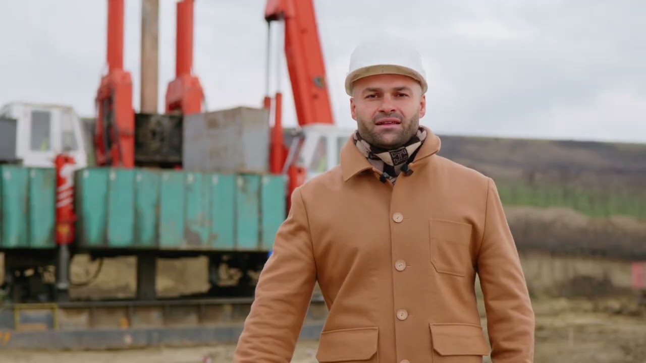 Piloți prefabricați presați în Vaslui