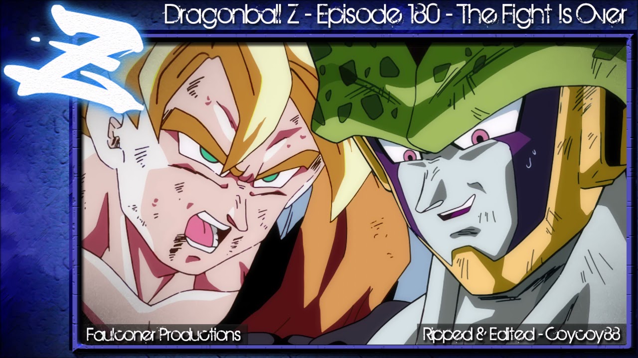 Dragonball Z - Episode 180 - The Fight Is Over - [Faulconer Background Music Only]