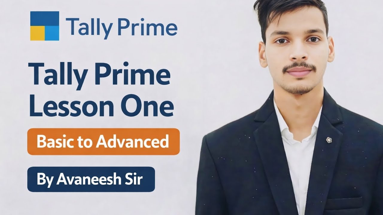 Lesson 01 Basic Tally Prime 