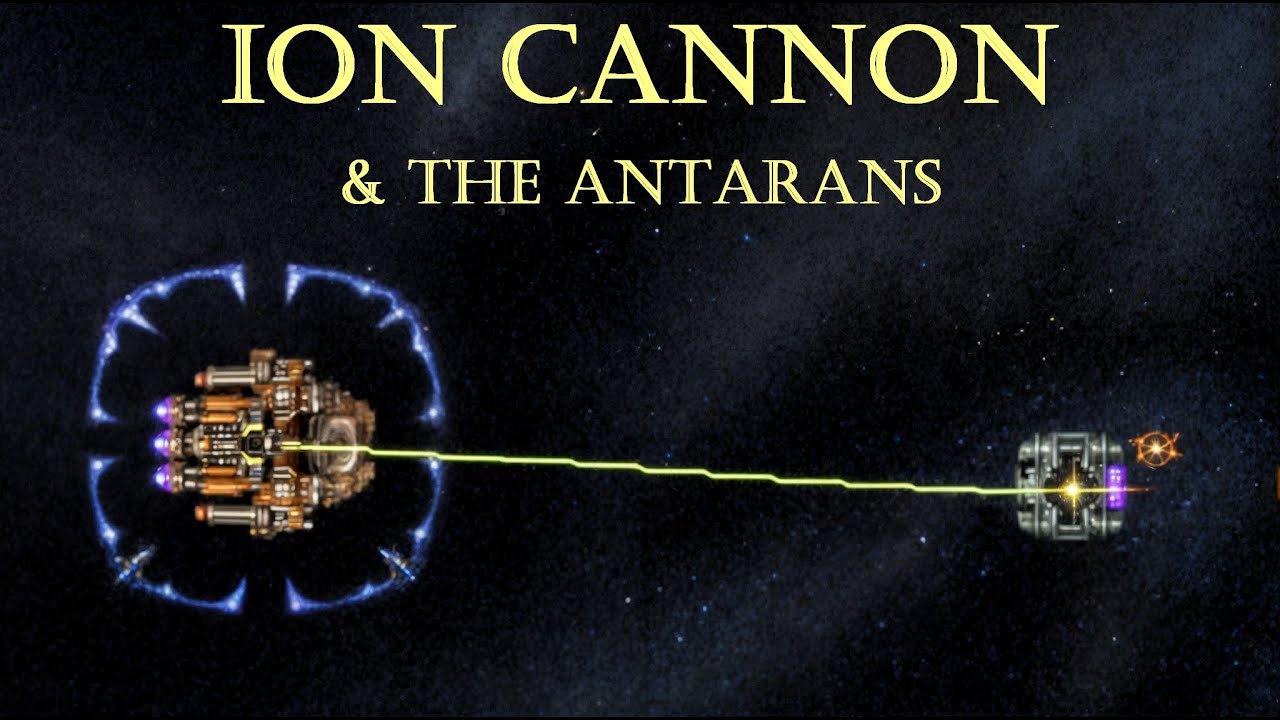 Master of Orion 2: Blasting Antarans with the Ion Cannon !