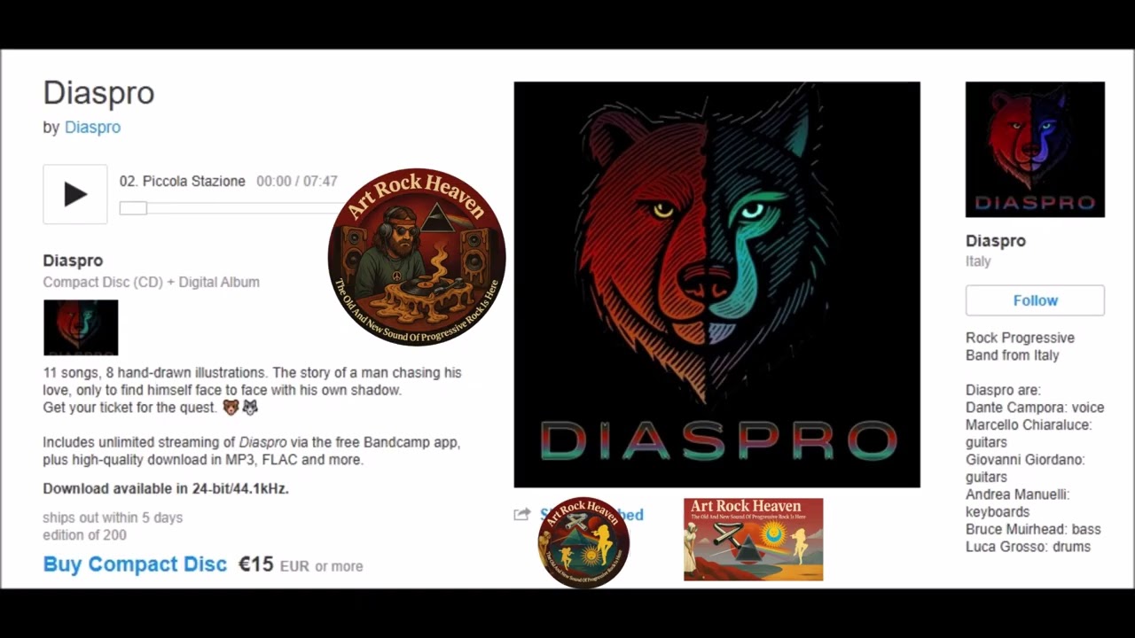 Diaspro(Italy)-Diaspro(2026)-Piccola Stazione, (Rock progressivo italiano)