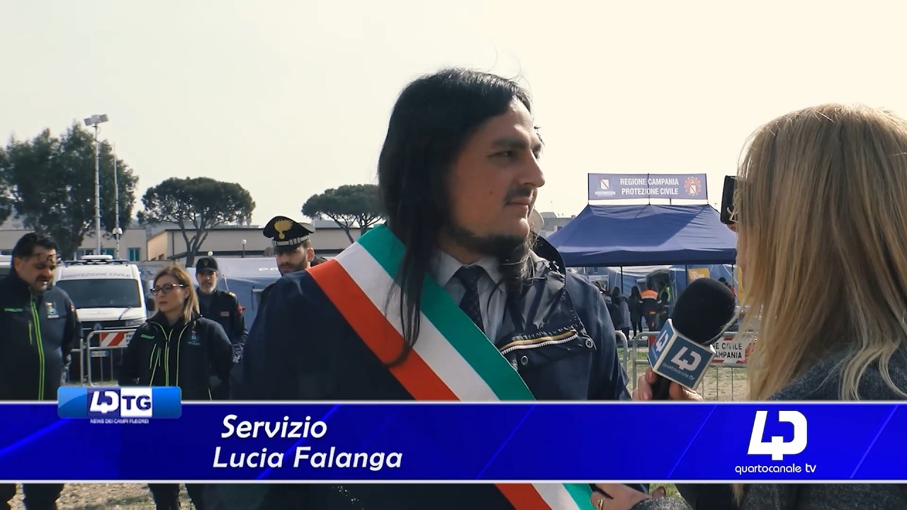 Nuova area di ammassamento soccorsi e risorse inaugurata a Bacoli