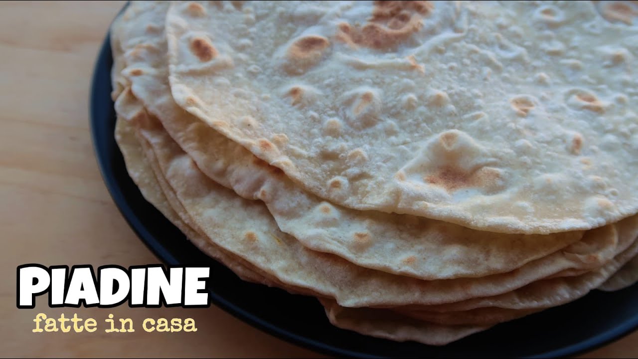 PIADINE MORBIDISSIME | senza strutto - Patty in cucina