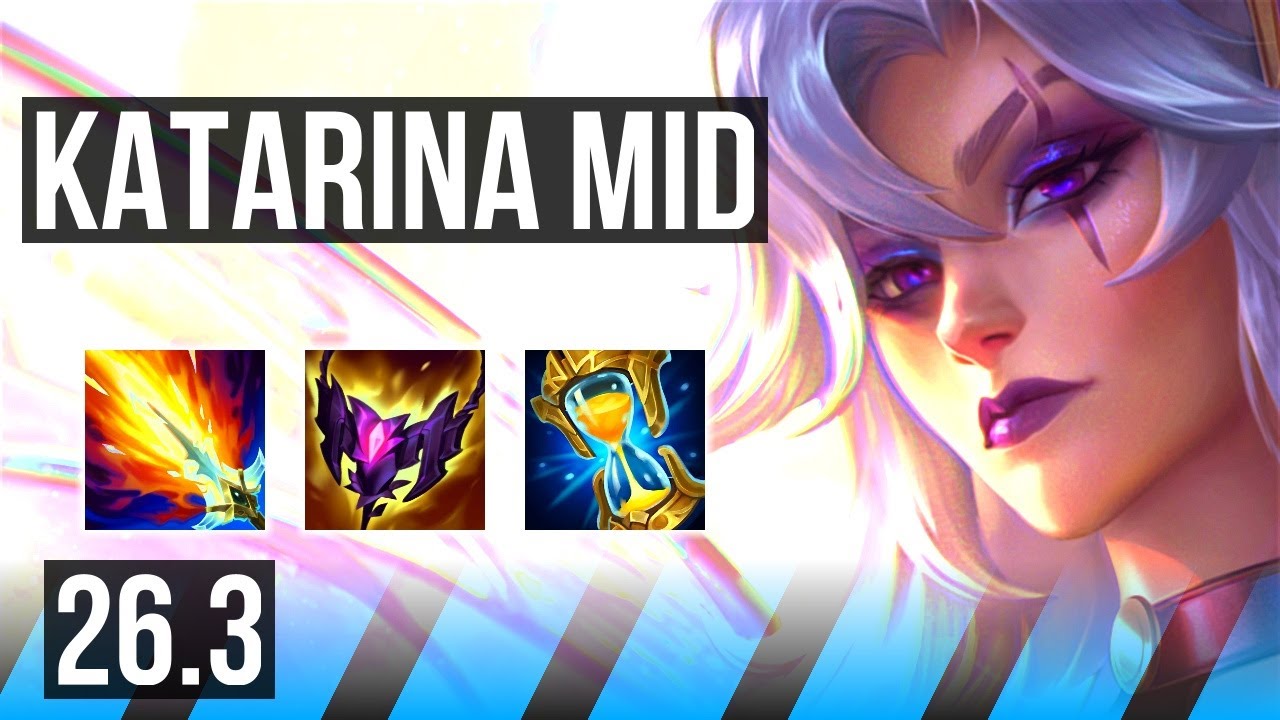 KATARINA vs AKALI (MID) | Good KDA: 18/1/5 | TR Challenger | 26.3