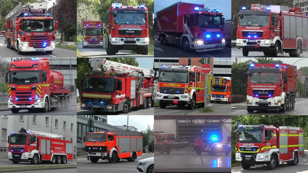 BEST OF 25 - Großeinsätze Unwetter Sonderfahrzeuge ⚒️🚨🔥🚒