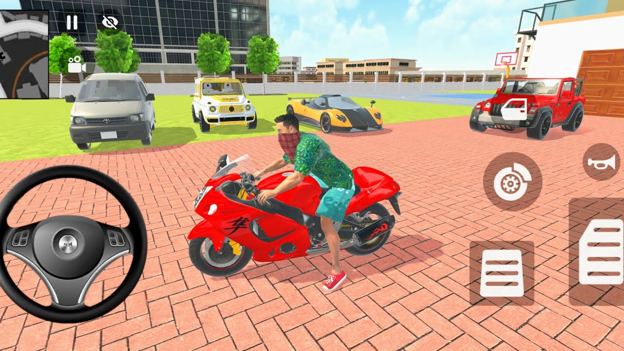 Franklin Order 1️⃣ G wagon 1️⃣ Pagani Zonda 1️⃣ van in Indian thept auto simulator Gameplay 🎮
