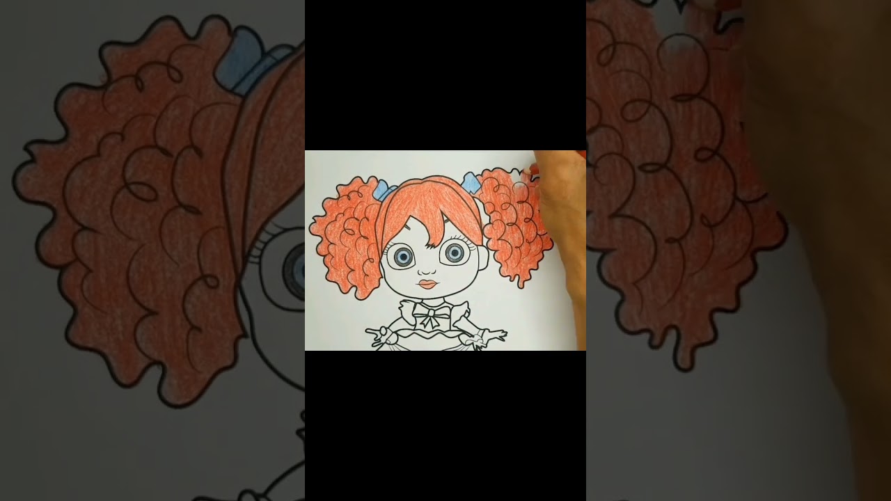 Coloring Poppy Doll (Reverse) | Poppy Playtime 