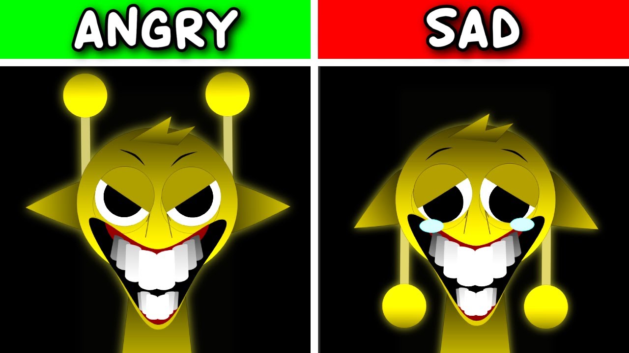 Angry VS Sad Sprunki (Sprunki New Mod All Characters)