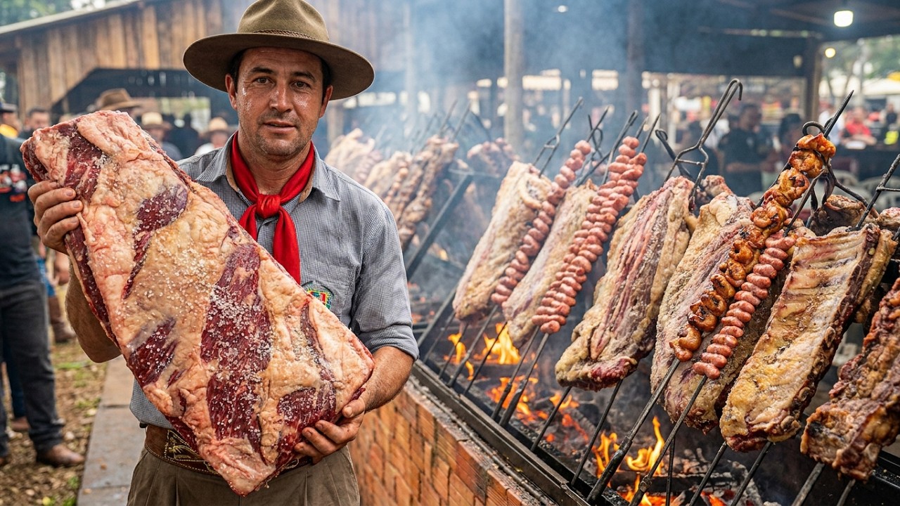 Churrascos do Sul do Brasil (live para maratonar) | Barbecues Southern Brazil (live to binge-watch)