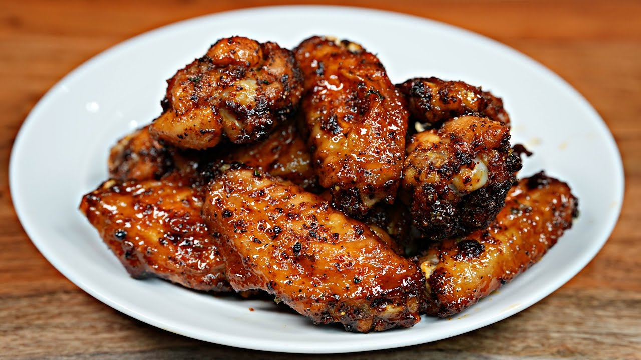 AIR FRIED HONEY ORANGE PEPPER WINGS