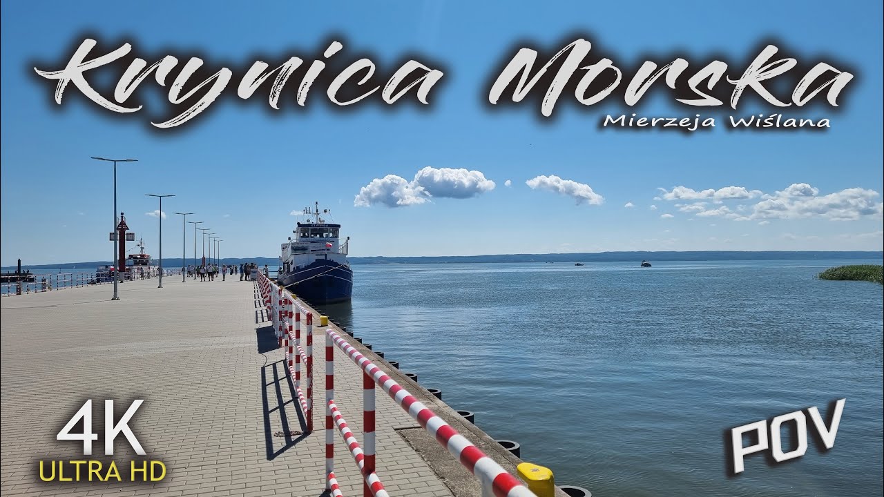 Krynica Morska Zwiedzanie POV (4K)