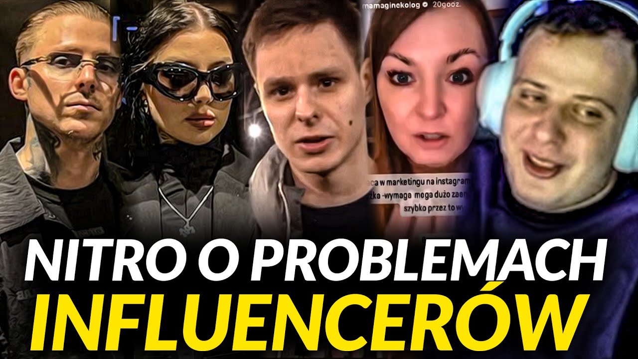 NITRO - PROBLEMY INFLUENCERÓW, ROZSTANIE TROMBY I MARCYSI, OG KUBA