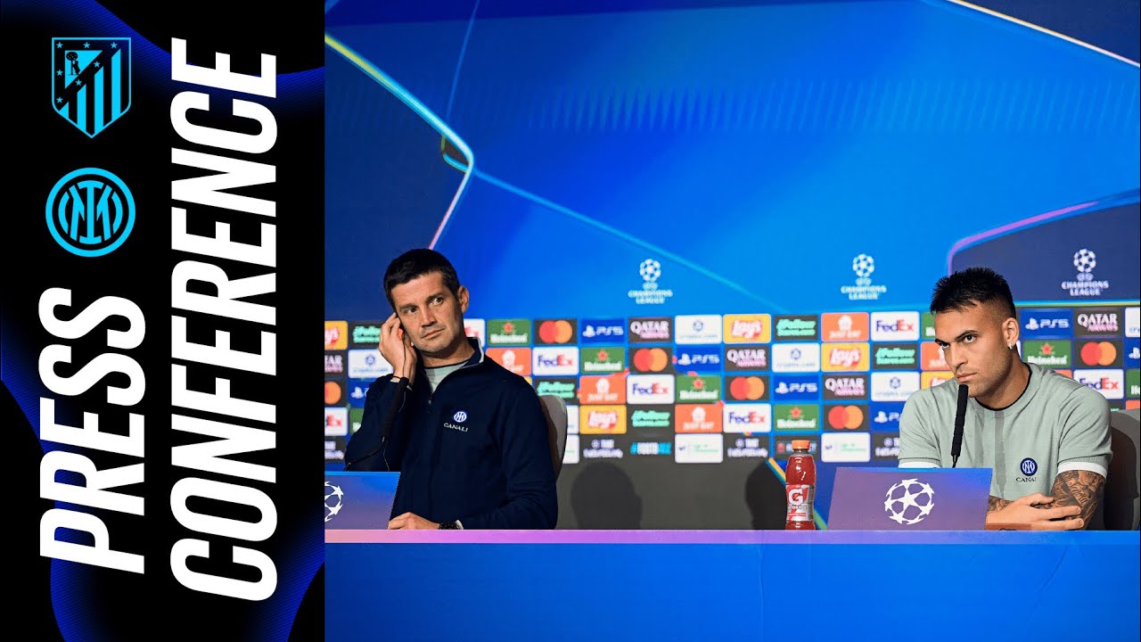 CRISTIAN CHIVU E LAUTARO 🎙️| CONFERENZA STAMPA PRE ATLETICO MADRID-INTER | #UCL SEASON 2025/2026 ⚫🔵