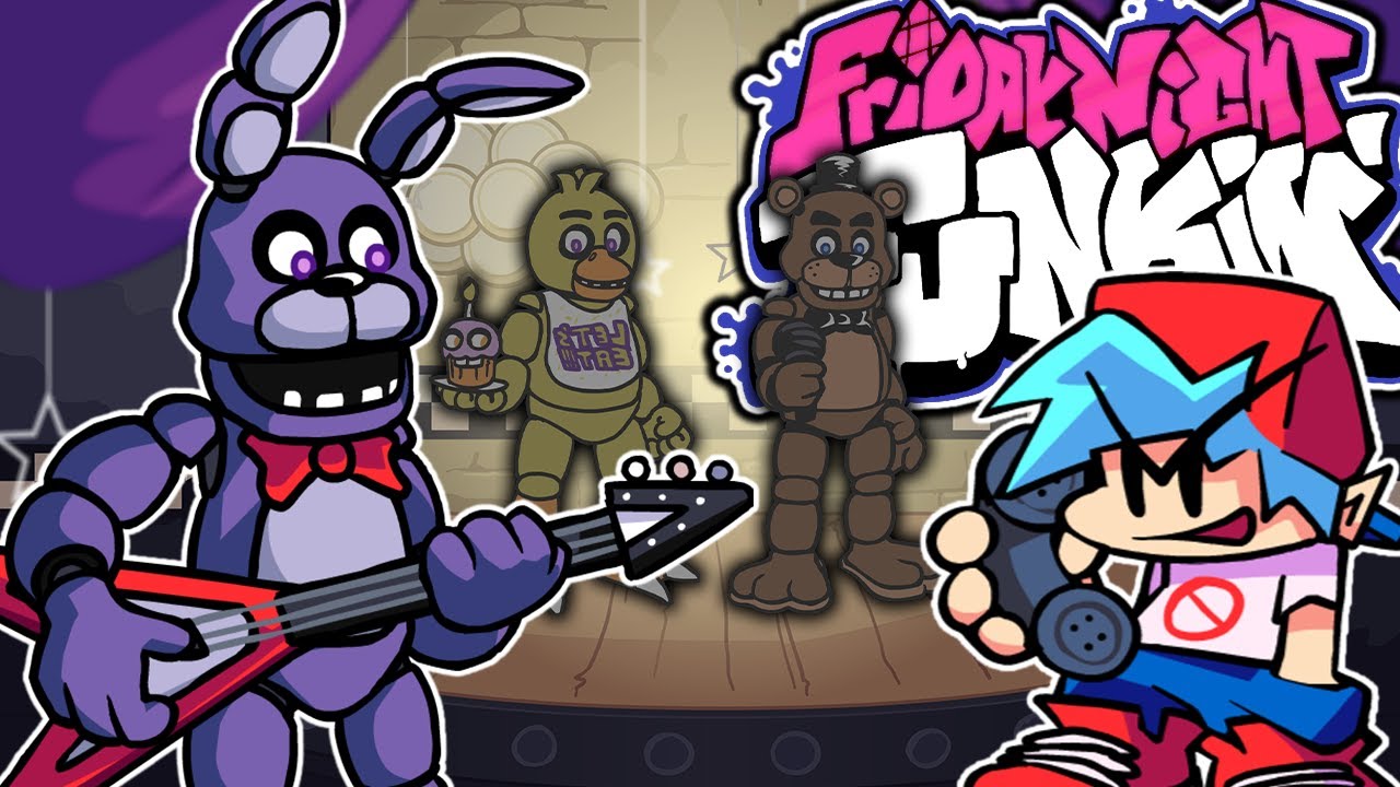 Friday Night Funkin' - Friday Night Shift (FNAF) - Five Nights at Freddy's [FNF MODS]
