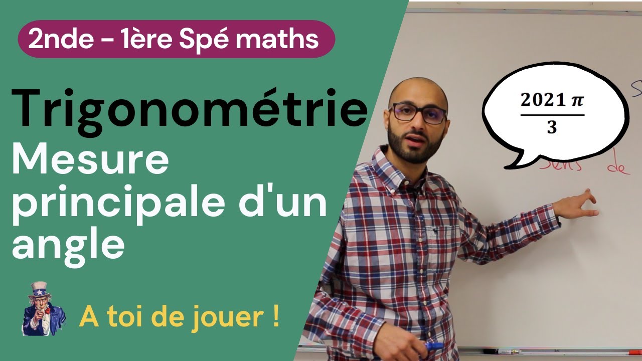TRIGONOMÉTRIE : Mesure principale