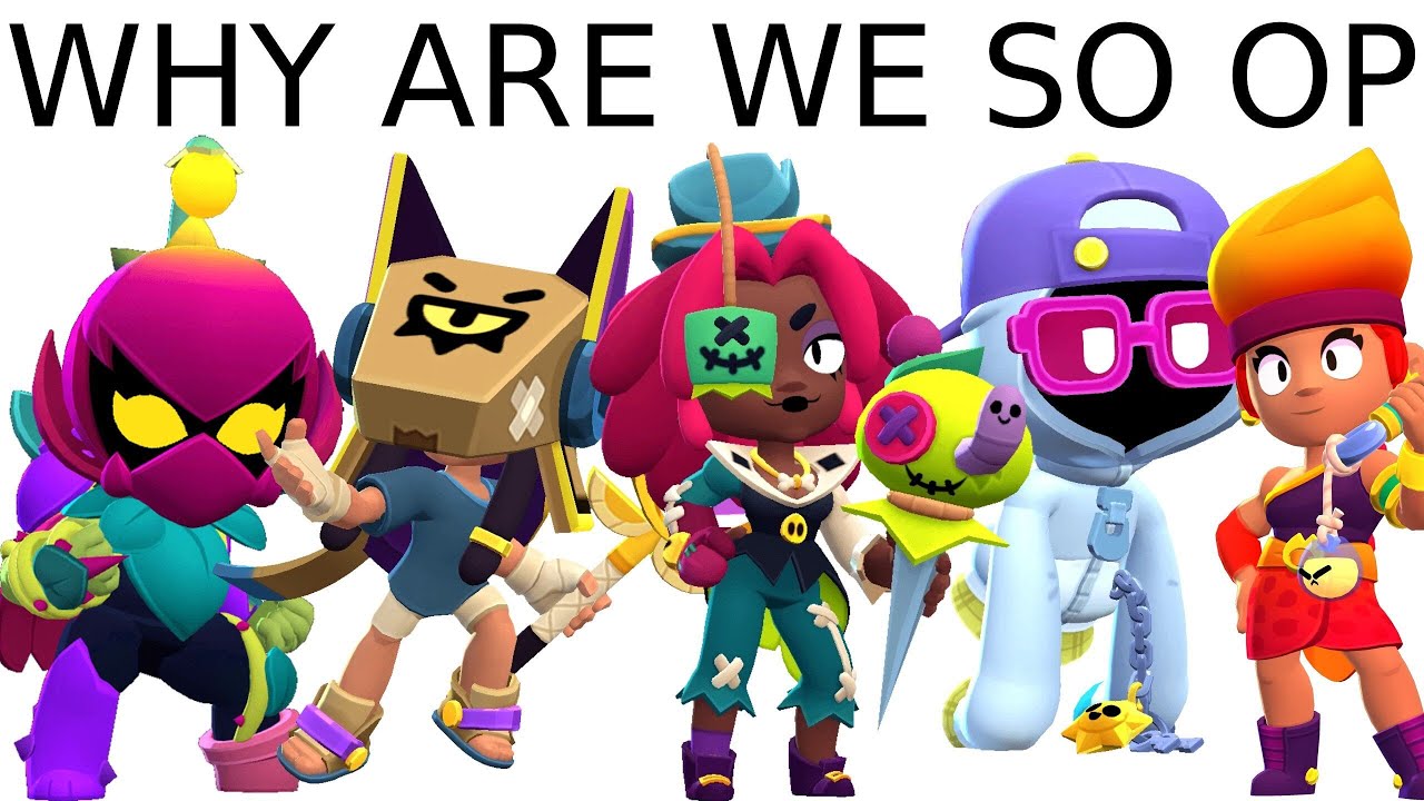 ALL Brawl Stars BRAWLERS Meet Each Other...(meme)