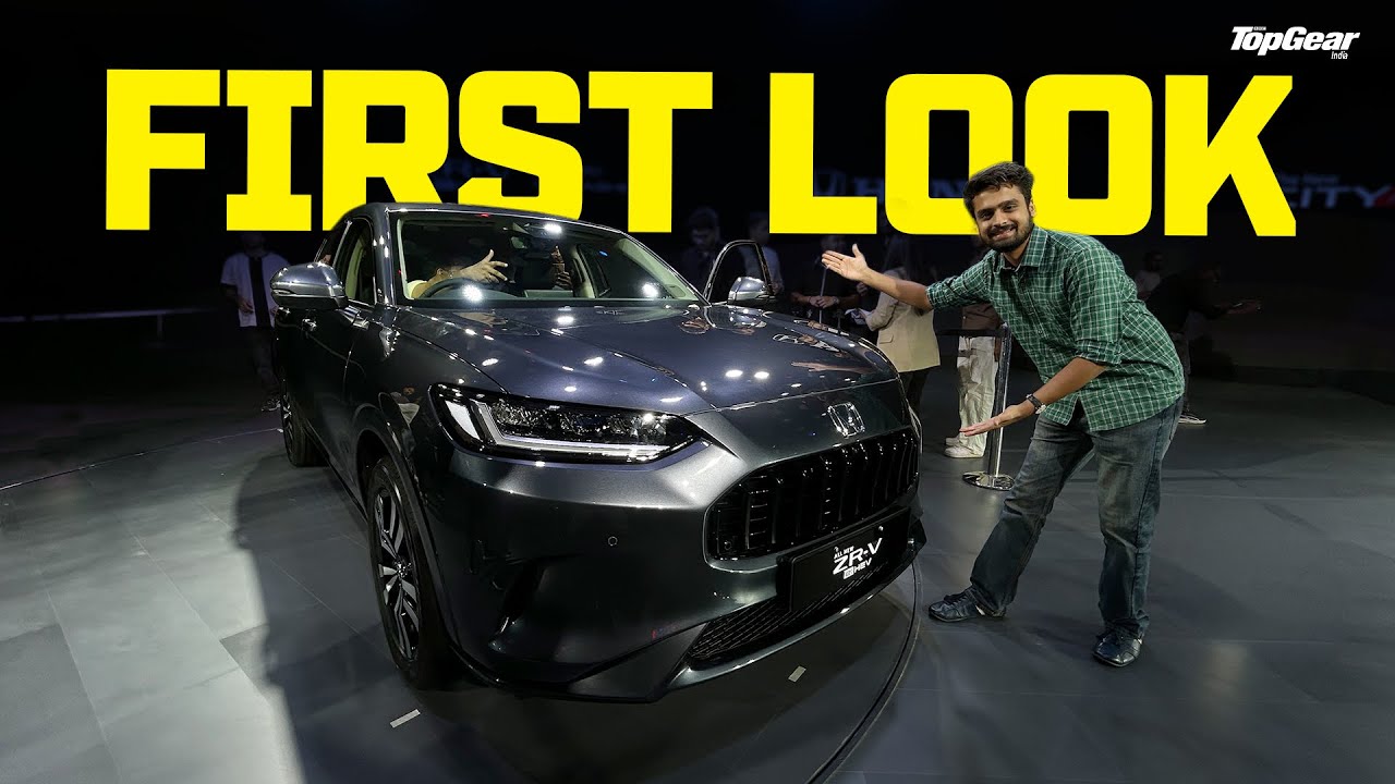 Honda ZR-V walkaround | Honda's new Halo car for India | BBC TopGear India