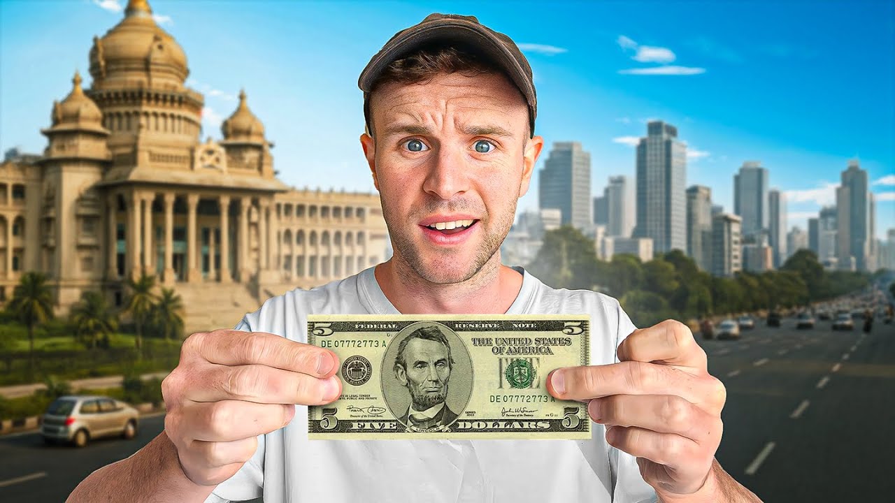 Surviving Bangalore With Only $5 🇮🇳
