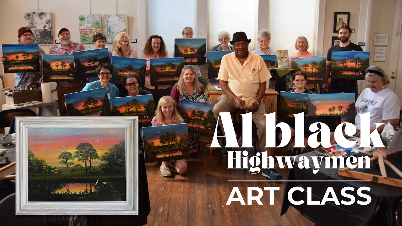AL BLACK HIGHWAYMEN ART CLASS
