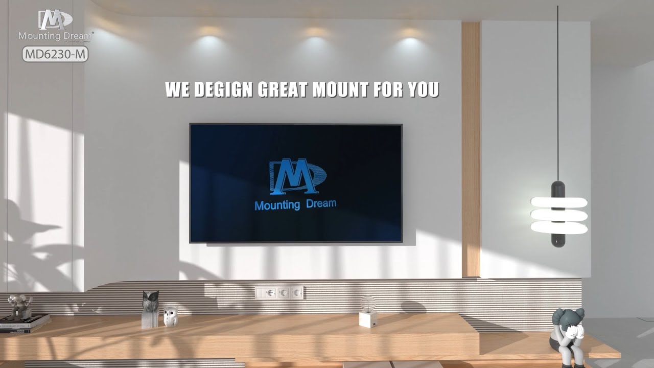 Studless TV Wall Mount for Most 26-60 Inch TVs MD6230-M from Mounting Dream Demo