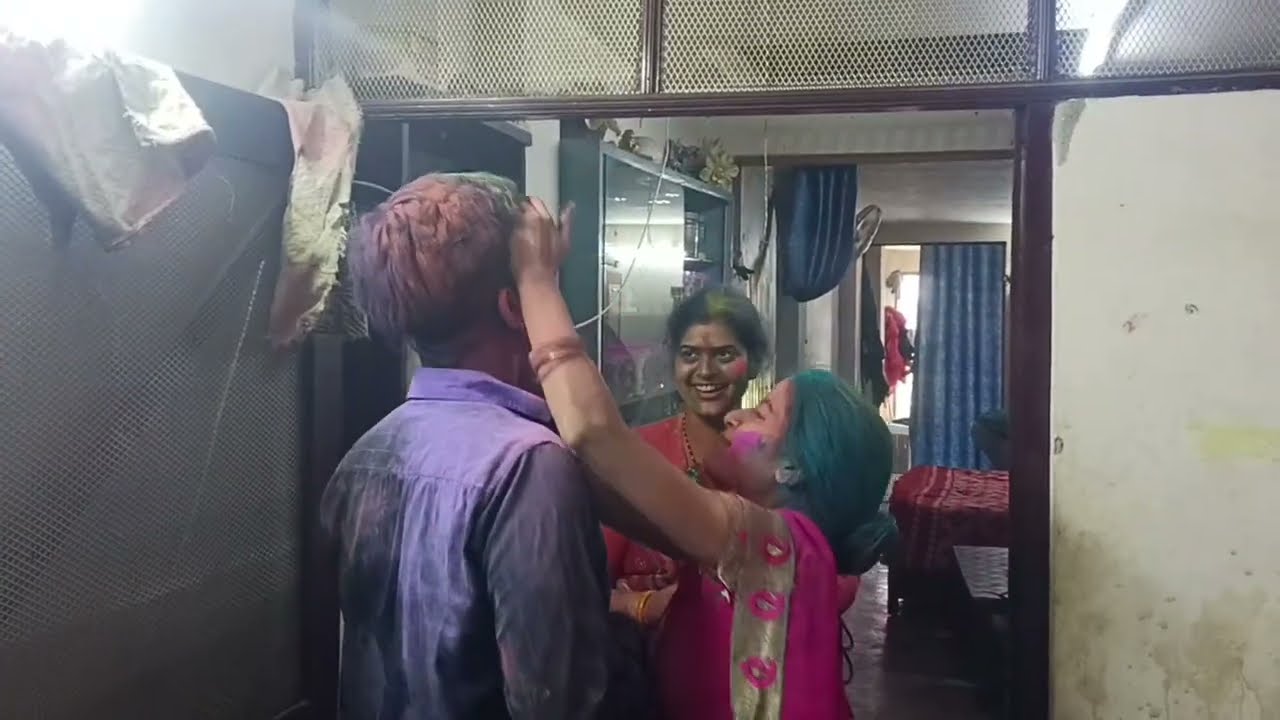 2025 की होली जिंदगी में हमेशा याद रहेगी शायद ज़िन्दगी में ये पहली और आख़िरी बार देवर भाभी की होली