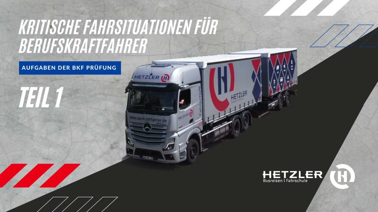 Kritische Fahrsituationen für Berufskraftfahrer - BKF Prüfung  #1